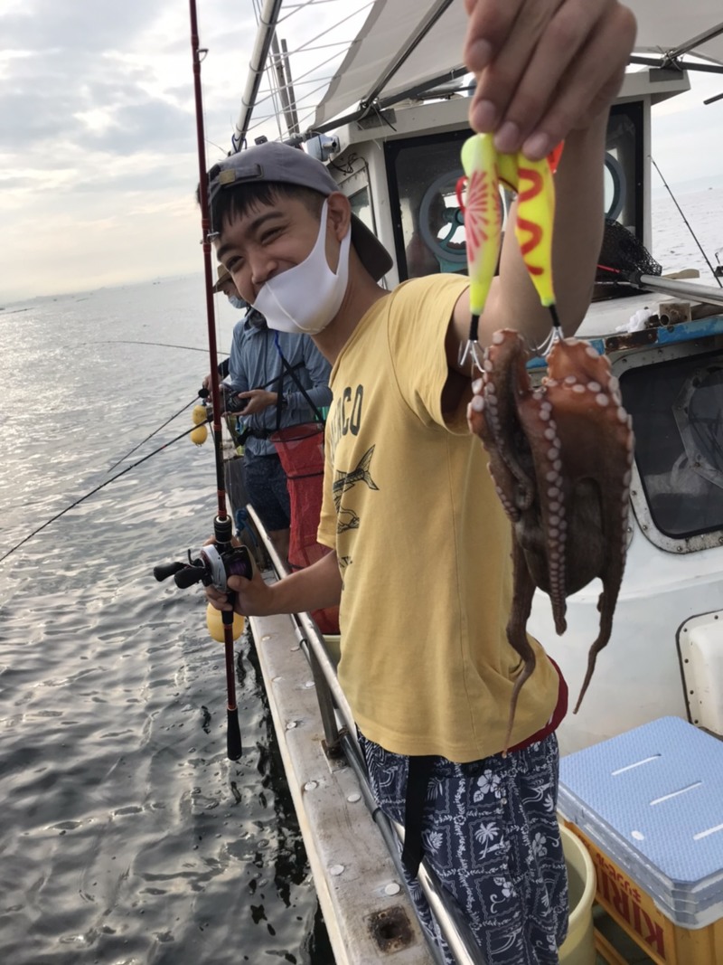 明石船タコ釣り