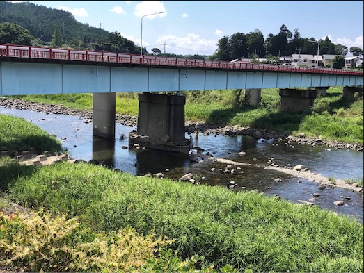 愛知川のアユえさ釣り