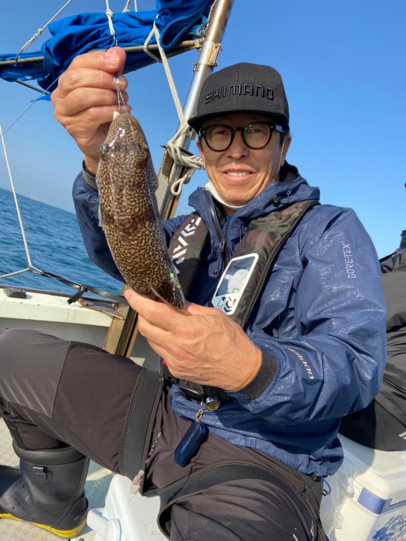 兵庫県姫路神孝丸の船釣りでショウサイフグ釣果