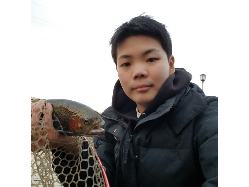 滋賀県アクアヘブンの管理釣り場でトラウト釣果