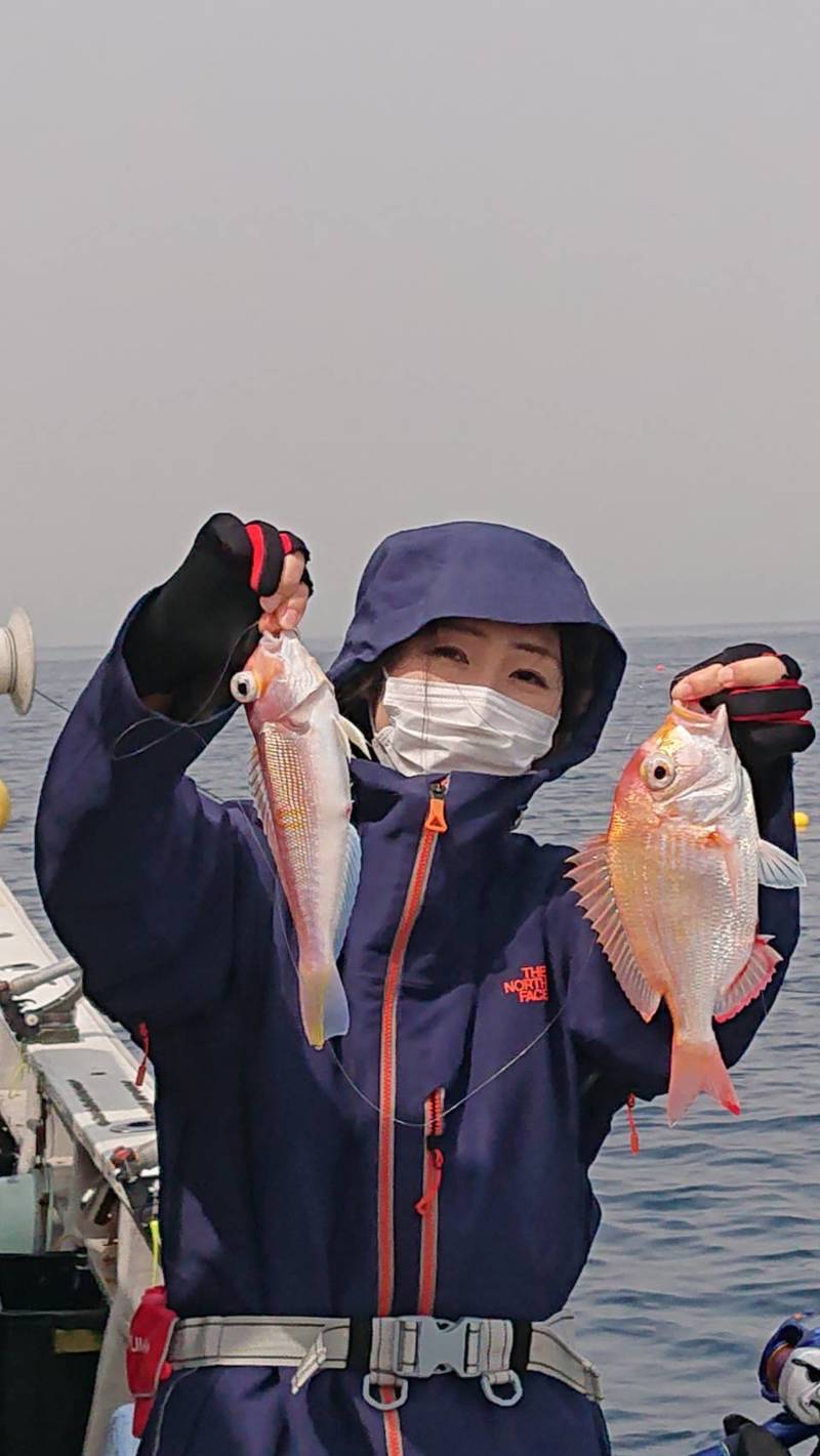 福井県小浜のエサ釣りでアマダイ・十目釣果