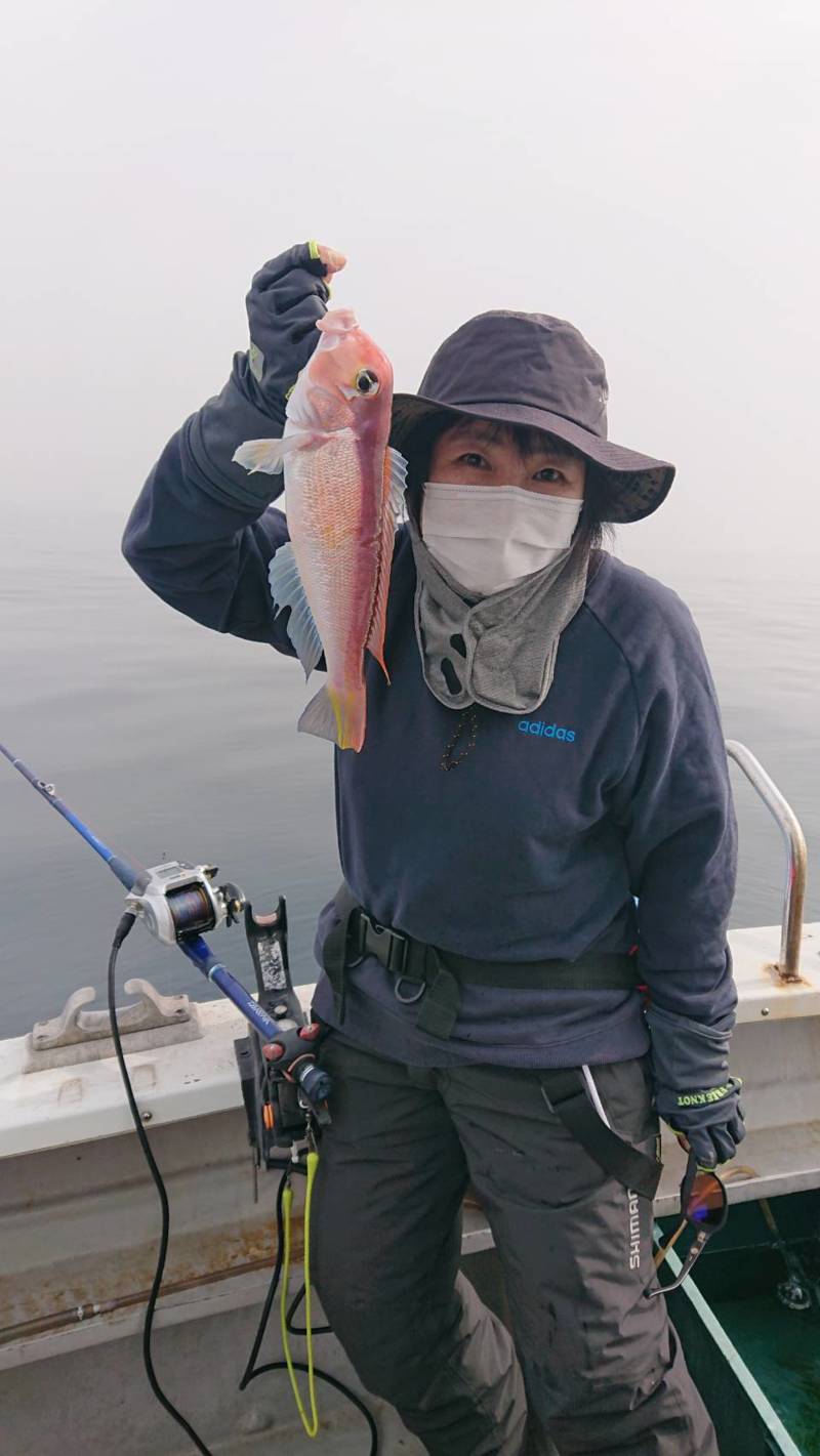 福井県小浜のエサ釣りでアマダイ・十目釣果