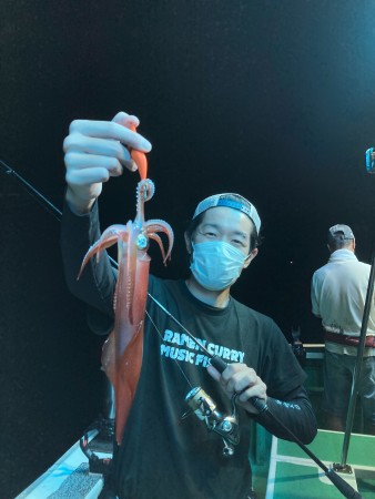 福井県小浜福丸の船釣りでケンサキイカ釣果