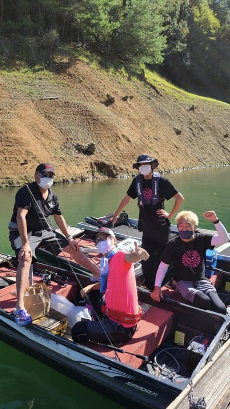 京都府南丹市の日吉ダムでブラックバス釣果