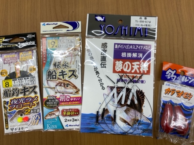 福井県小浜市 如渡船の船釣りでキス釣果