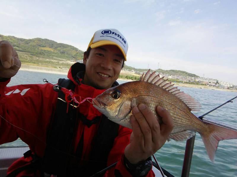 兵庫県明石市|タイラバ(鯛カブラ)で鯛釣果