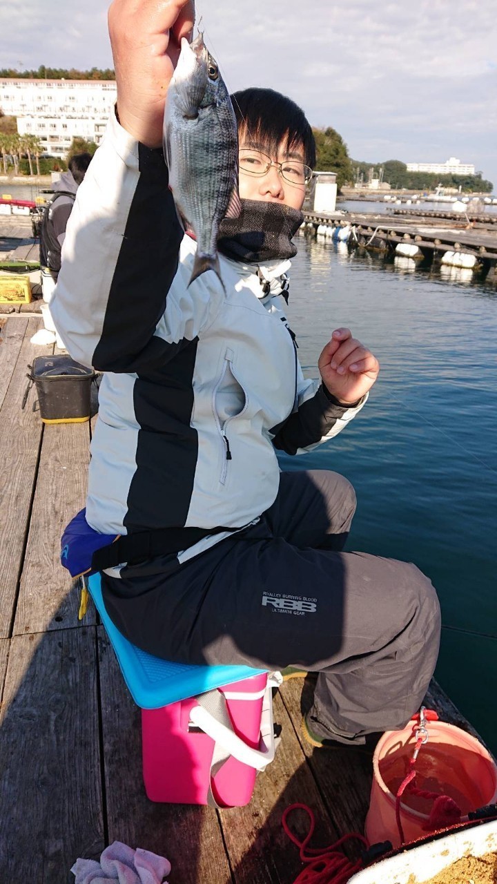 三重県鳥羽小浜 浜辺屋の筏釣りでチヌ釣果