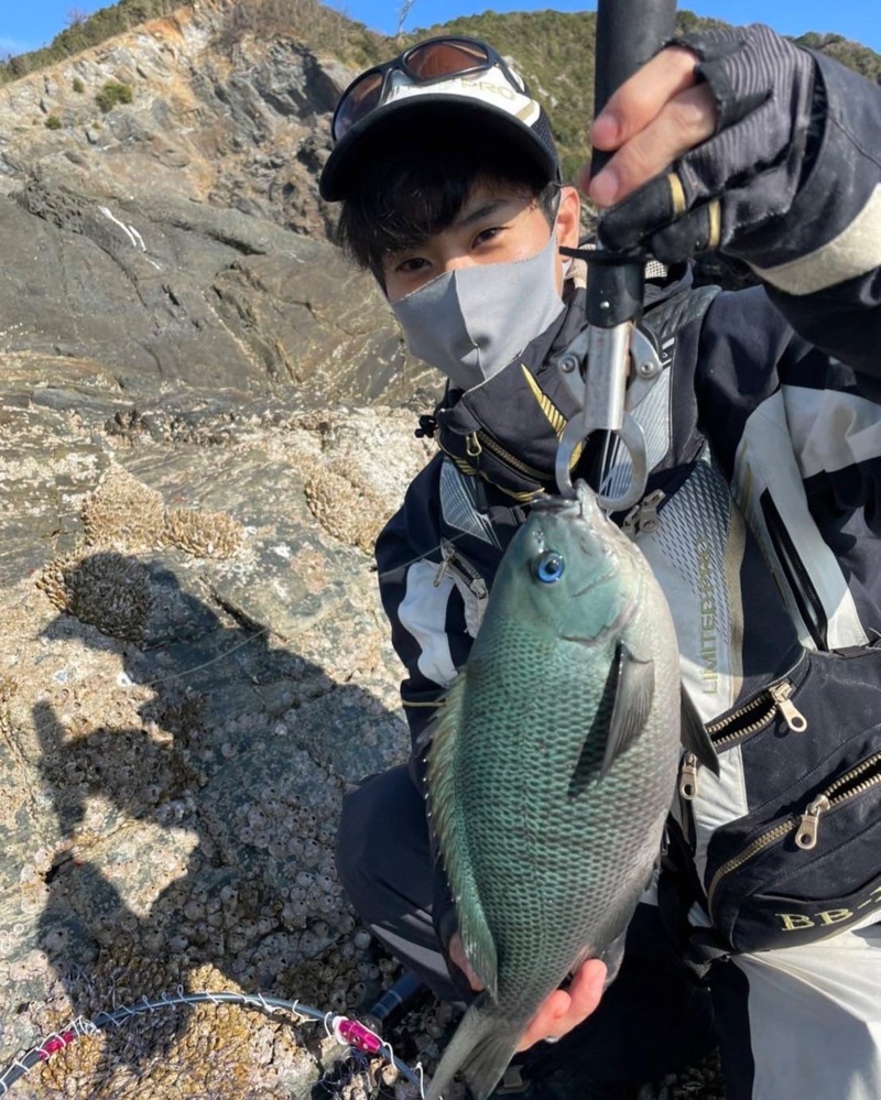 兵庫県淡路 沼島川口渡船の船釣りでグレ釣果