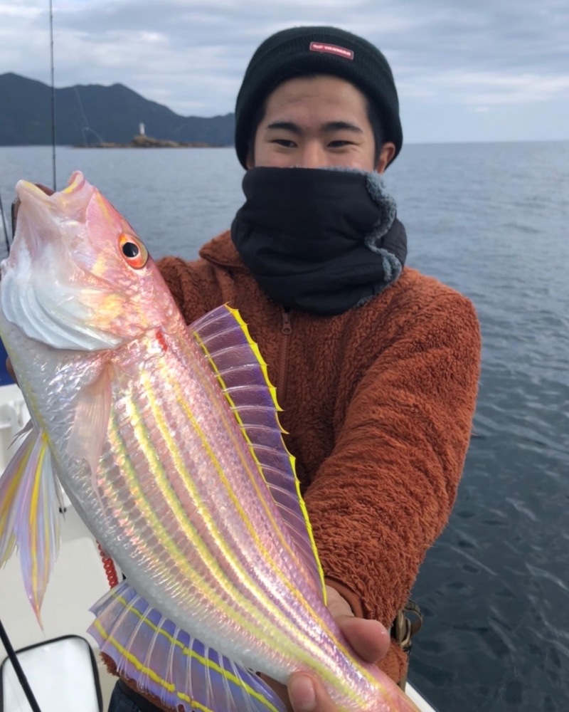 三重県北牟婁郡 フィッシングオザキの船釣りでイトヨリダイ釣果