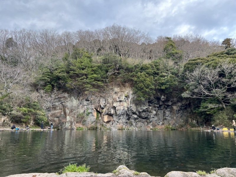静岡県裾野フィッシングパークのエリアトラウトでニジマス釣果