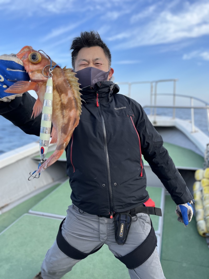 石川県能登半島沖の船釣りでアラ タヌキメバル タラ釣果