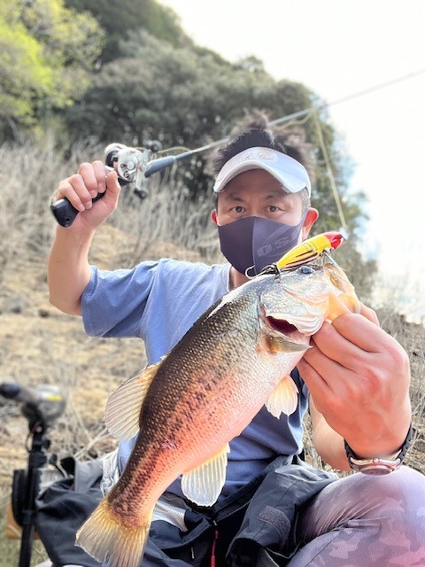 奈良県高山ダムのルアーフィッシングでブラックバス釣果