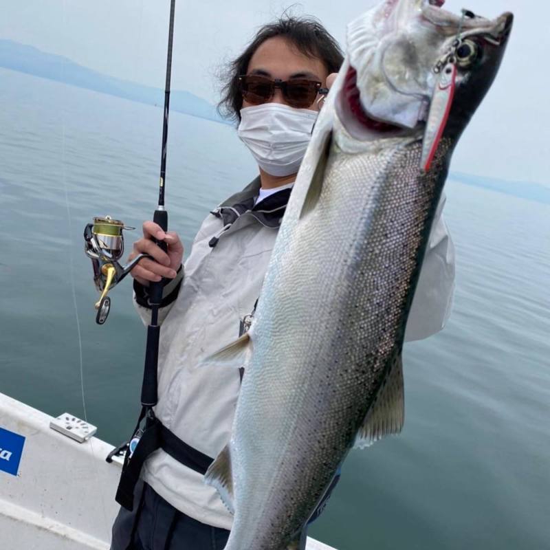 ビワマス釣行
