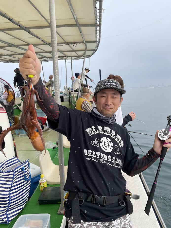 船タコ釣行!