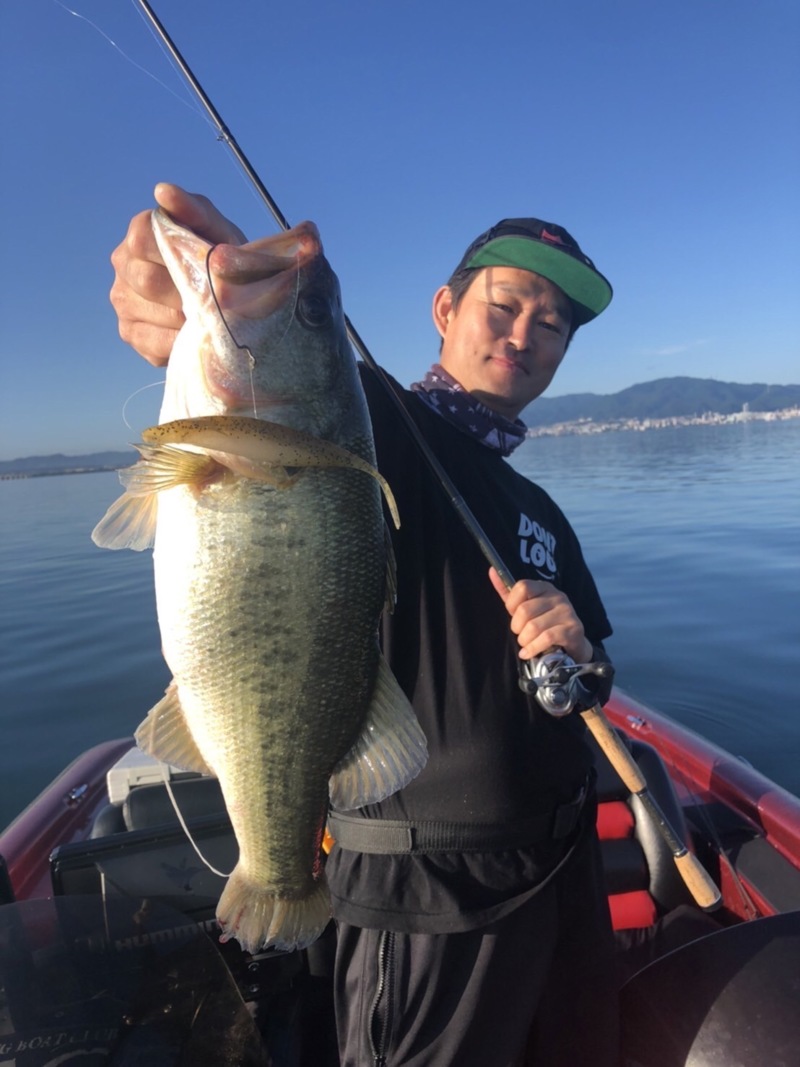 灼熱!!琵琶湖ボート釣行記