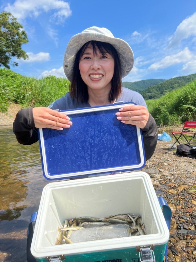 小鮎釣り