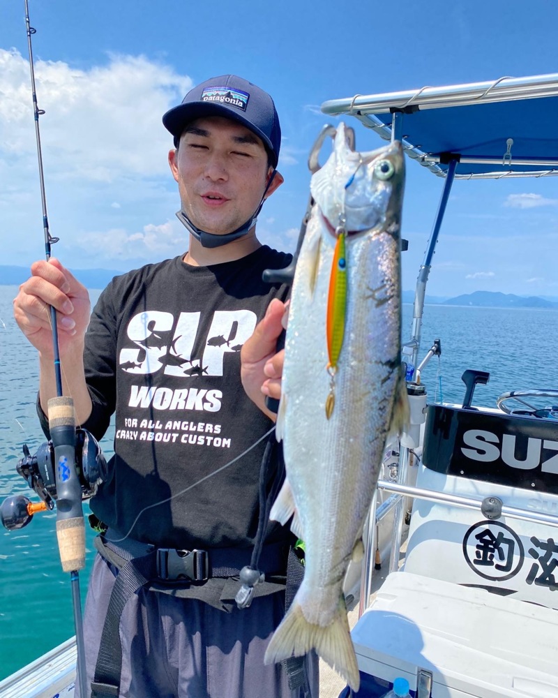 琵琶湖の宝石 琵琶鱒ジギング