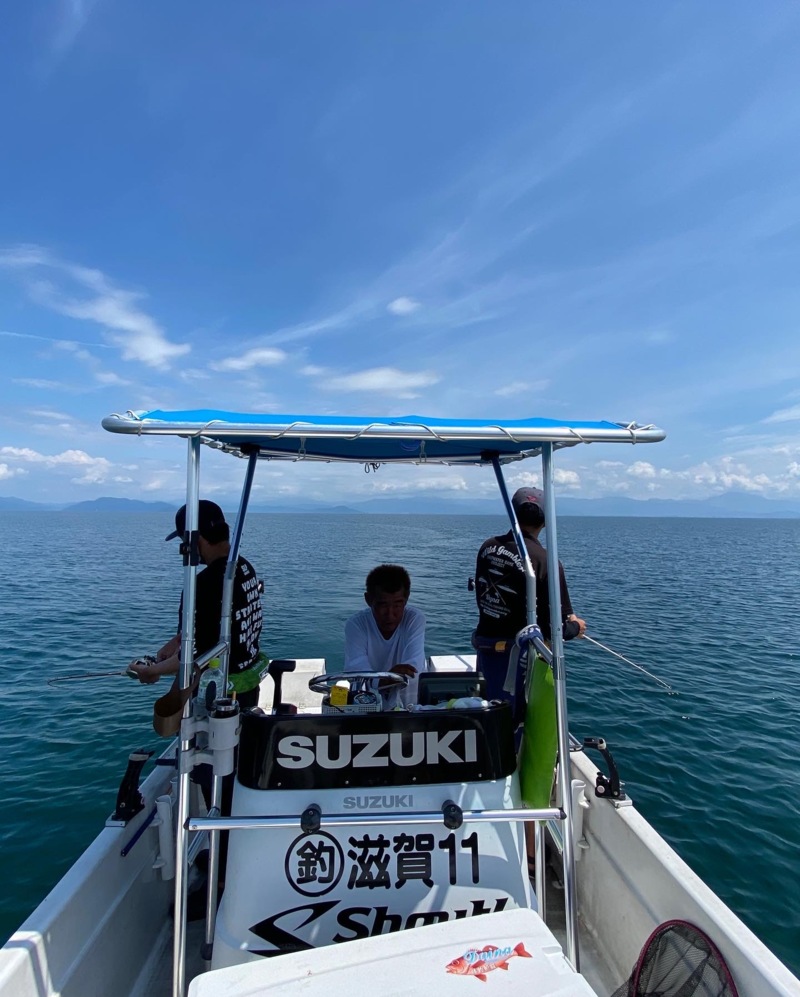 琵琶湖の宝石 琵琶鱒ジギング