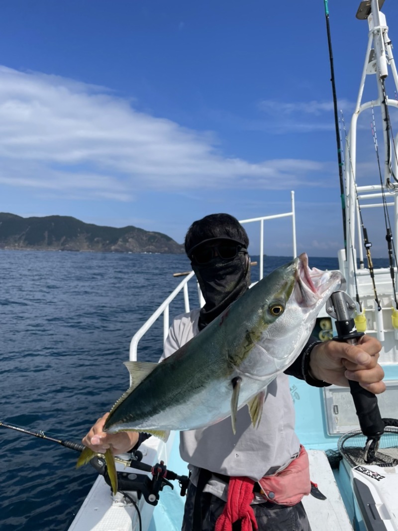 徳島落し込みカンパチ