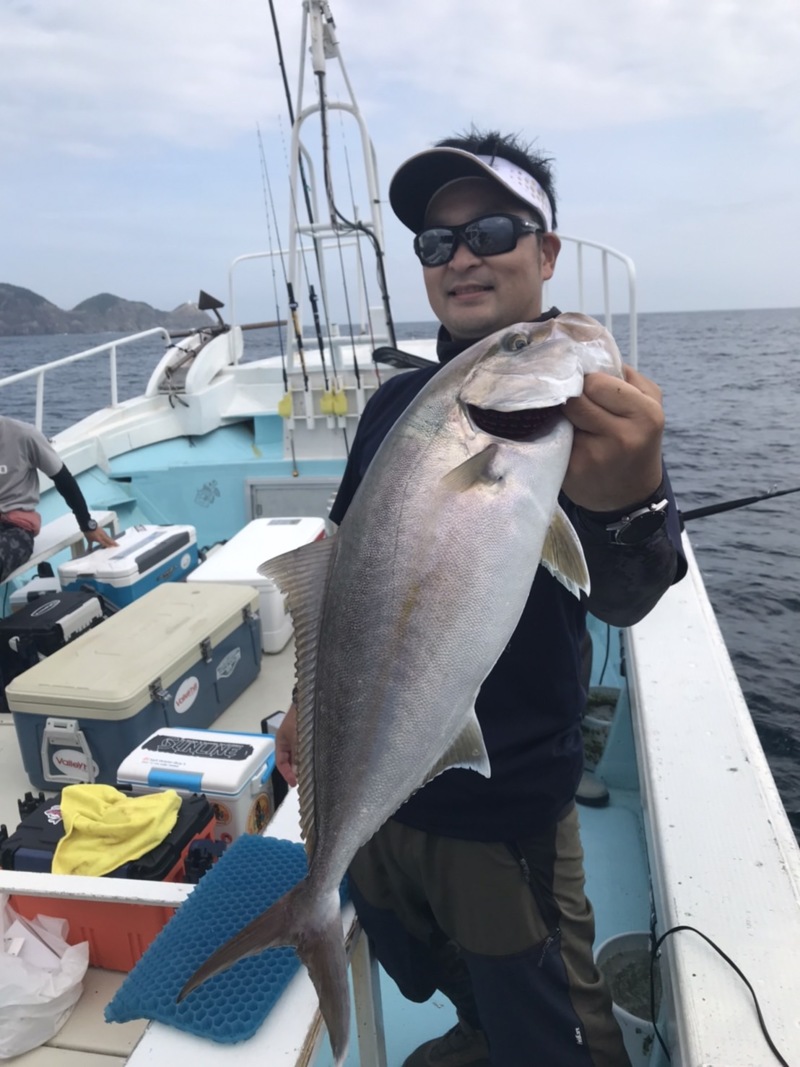 徳島落し込みカンパチ