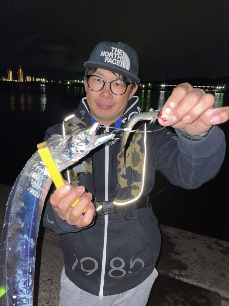 今期2度目!波止太刀魚釣り