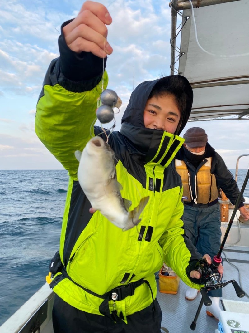 兵庫県高砂市より船釣りでショウサイフグ釣果