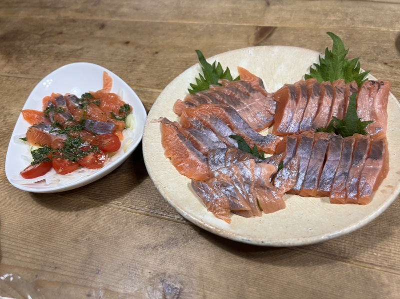 大阪府泉南の小島養魚場にてウキ釣りで絶品トラウトサーモン釣果