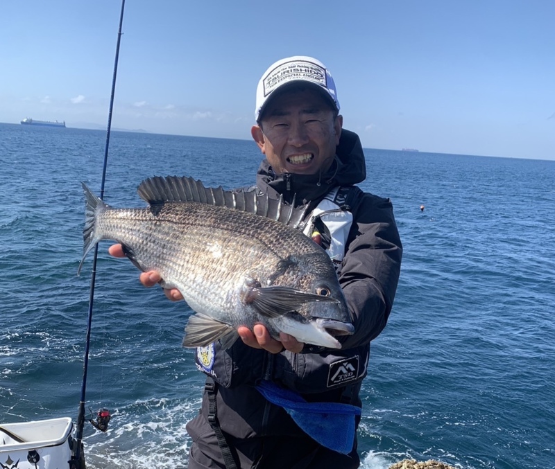 和歌山県日高町田杭のフカセ釣りでグレ・チヌ釣果