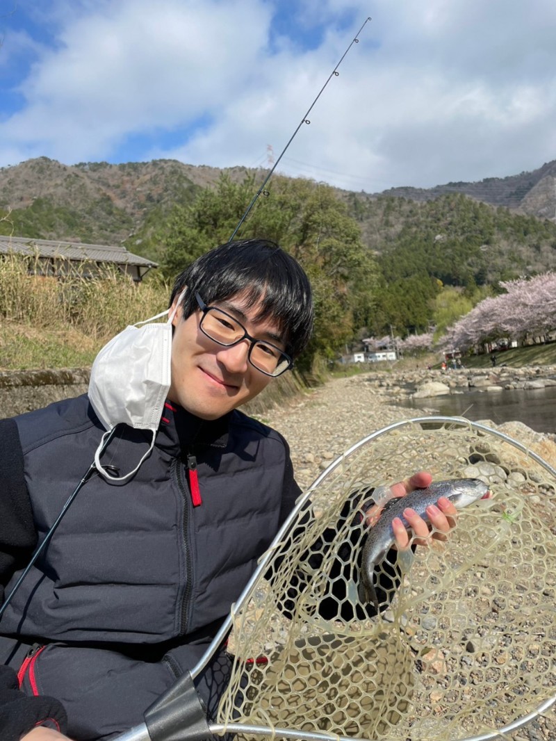 兵庫県三田市小柿渓谷のエサ・ルアーでアマゴ・トラウト釣果