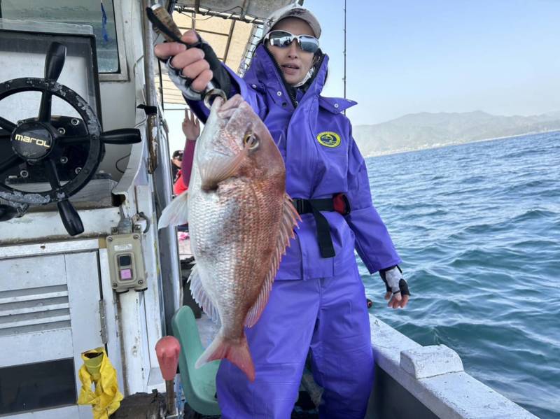 大阪府泉南小島よりタイラバで真鯛釣果