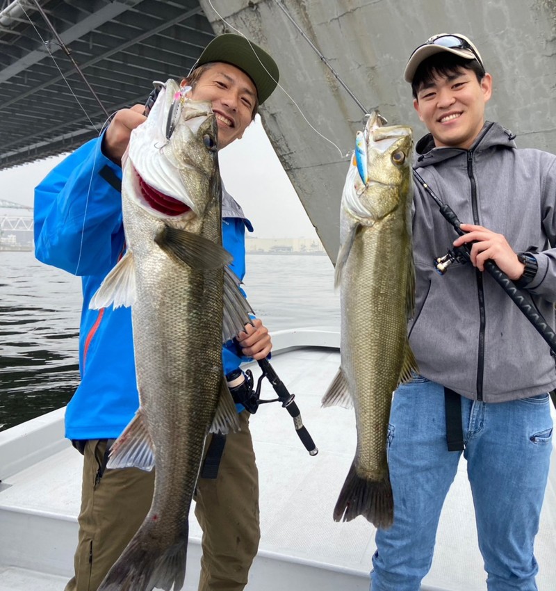 大阪府堺市からインショアゲームでシーバス釣果