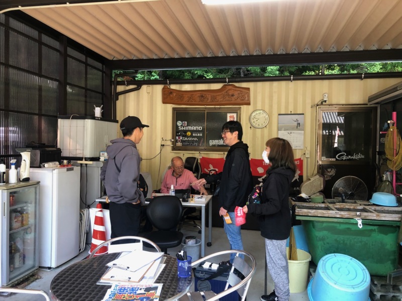 三重県宮川上流の友釣りで鮎釣果