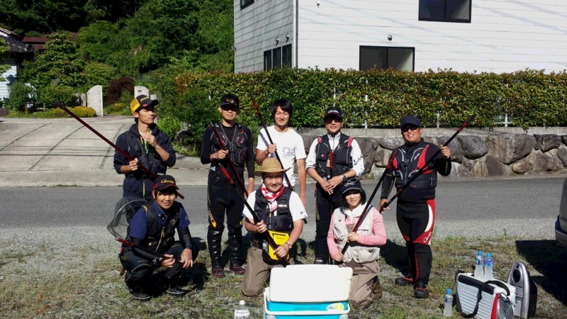 「兵庫県揖保川」友釣り・あゆ釣果|鮎研修