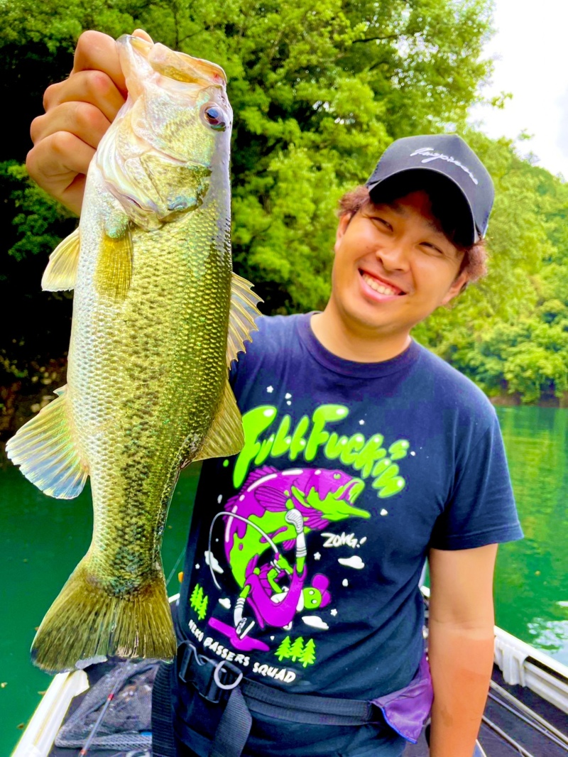 梅雨入りの池原ダム釣行