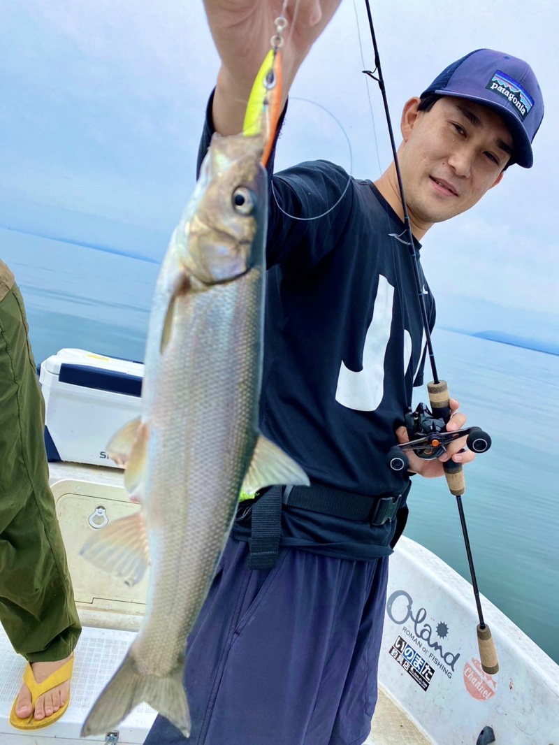 ビワマスジギングに挑戦!