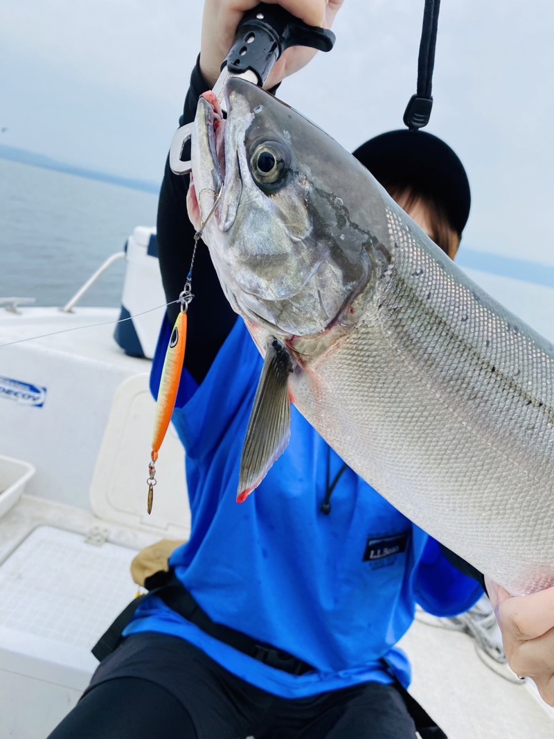 ビワマスジギングに挑戦!