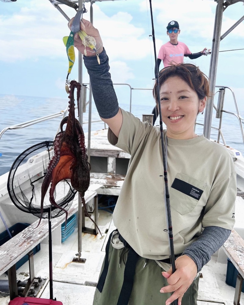 タコ釣りin明石