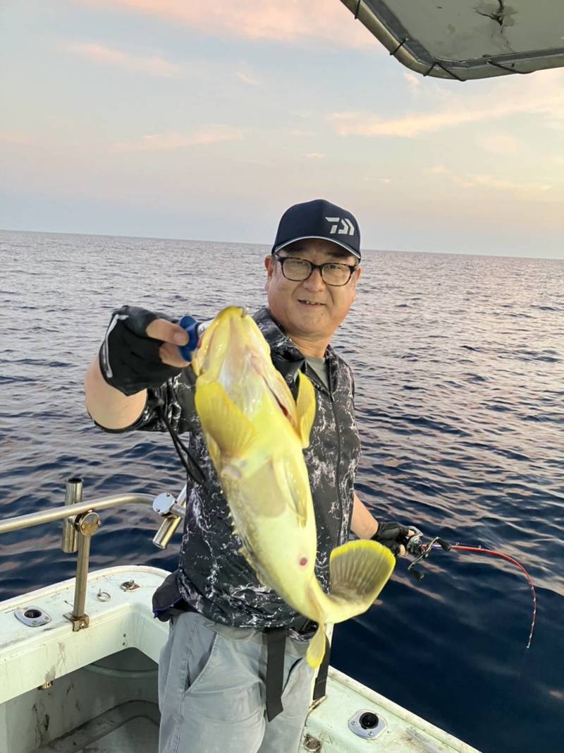 鳥取丸でイカメタル