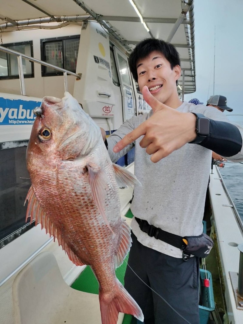 明石ひとつテンヤ真鯛釣り!