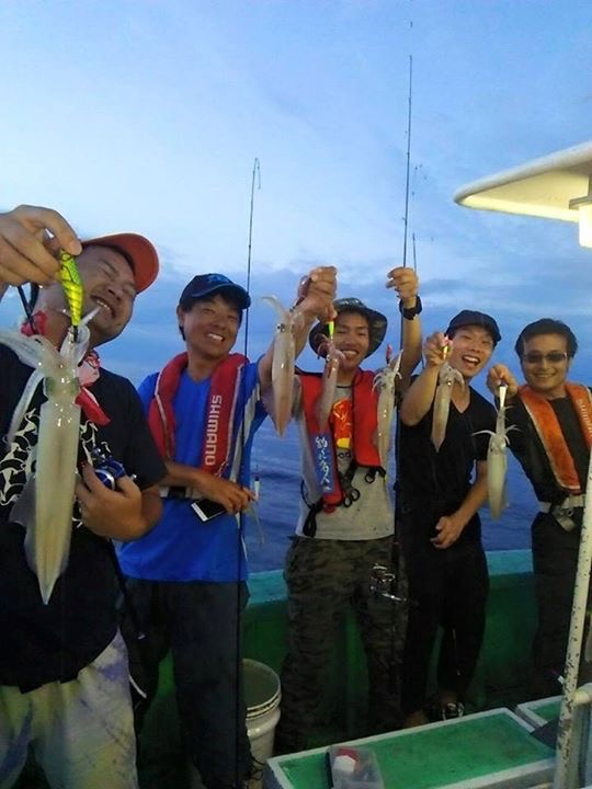 「鳥取県沖」イカメタル・イカ40杯釣果