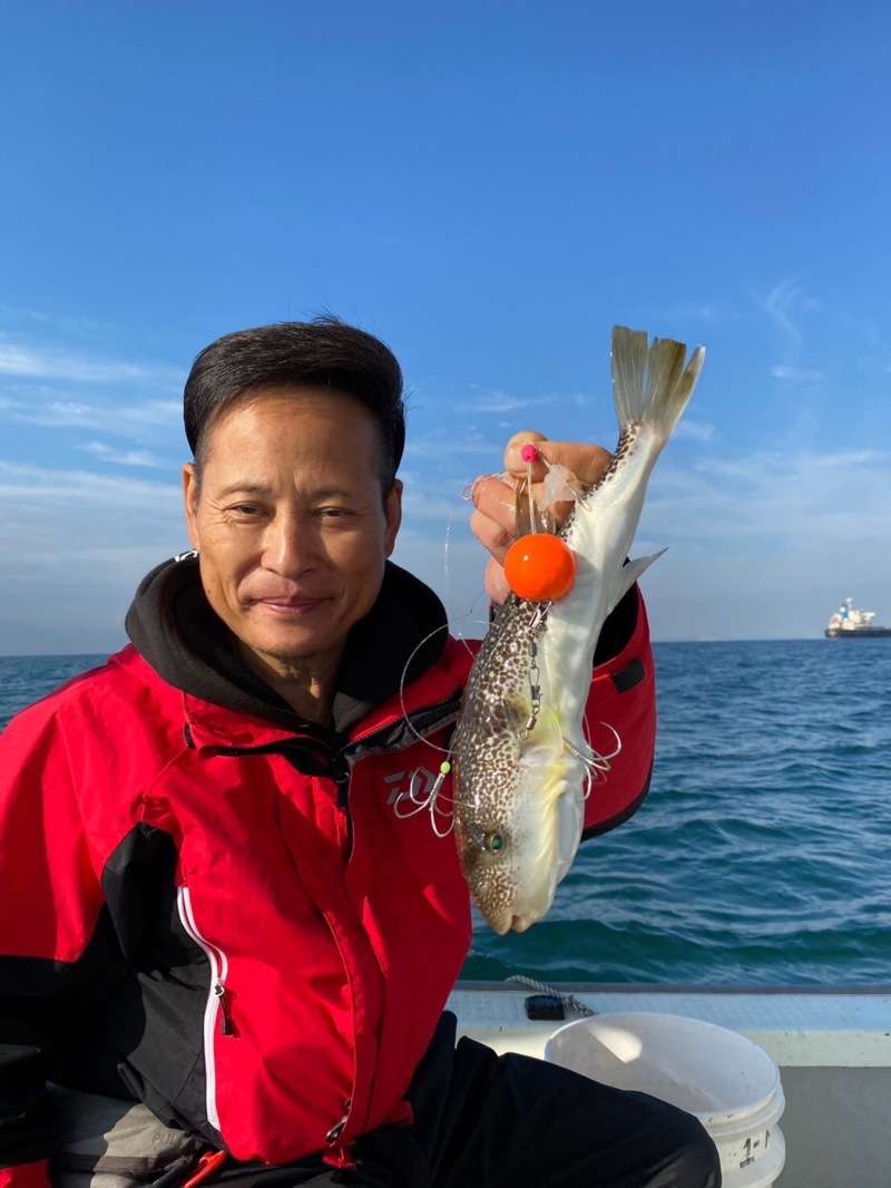 今年初のフグ釣り♪