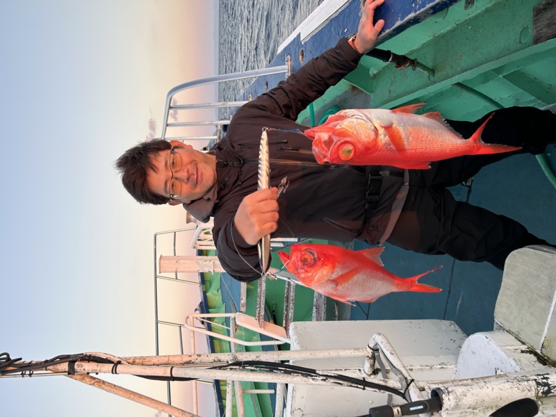 新島キンメジギング