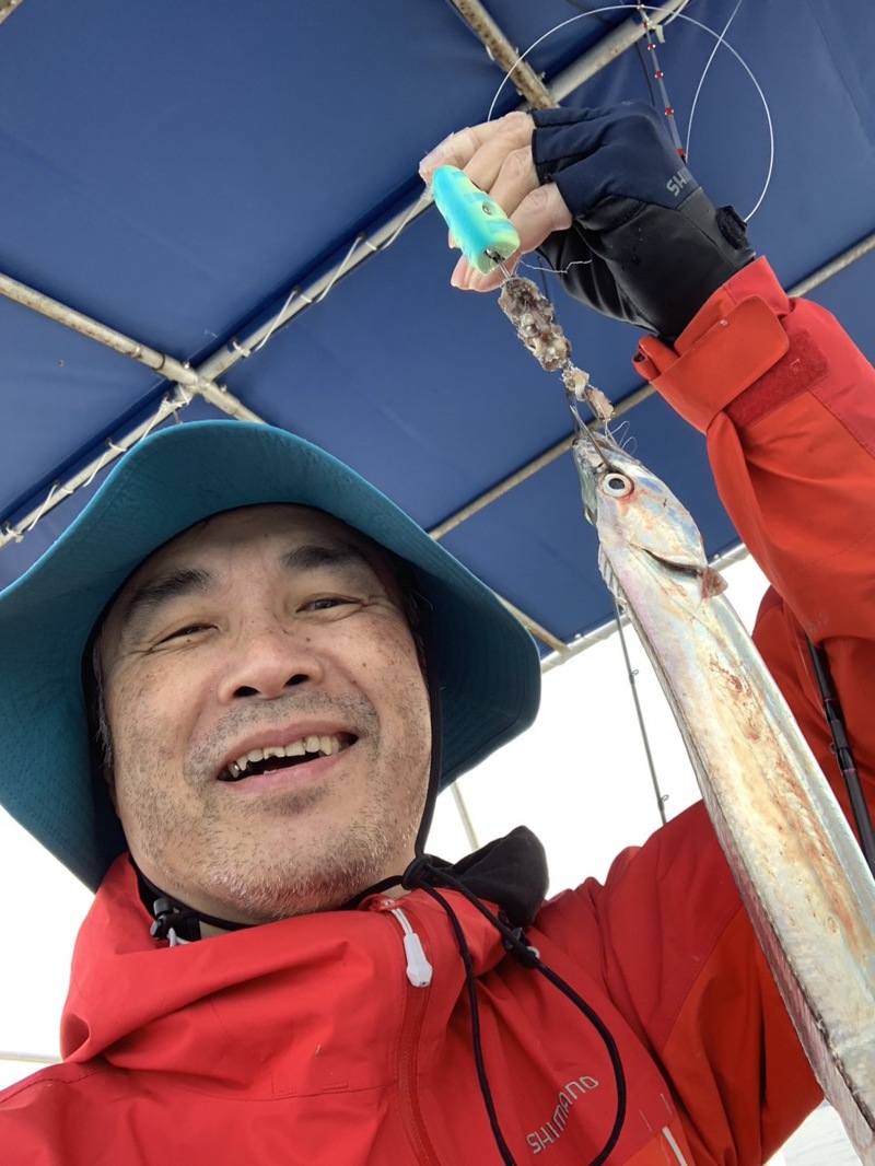 船タチウオinさーやん丸