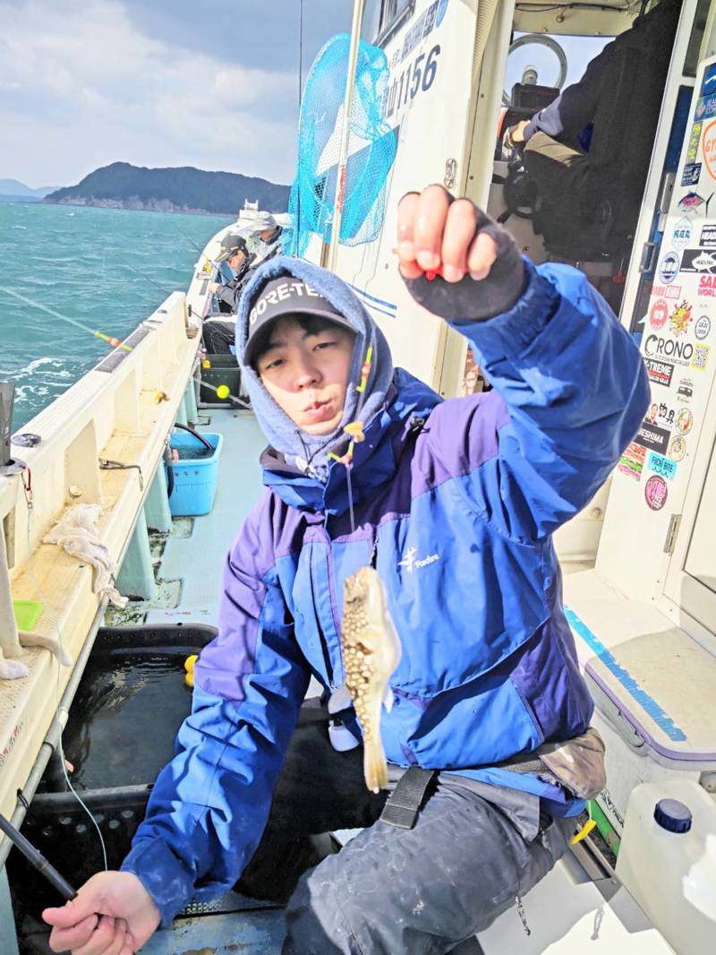 心も体もペッタンコのカワハギ