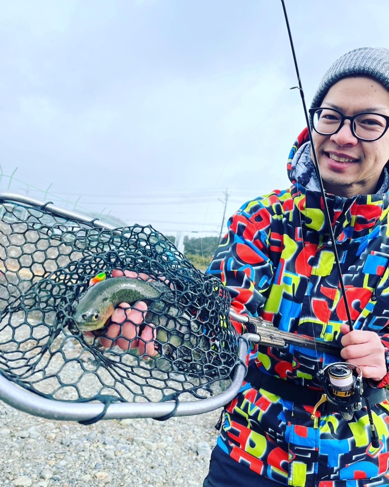 極寒のトラウトフィッシング!