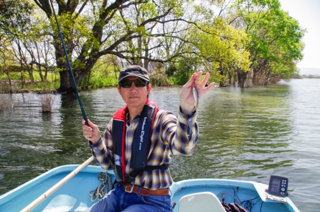 琵琶湖ホンモロコ8ボートフィッシング編