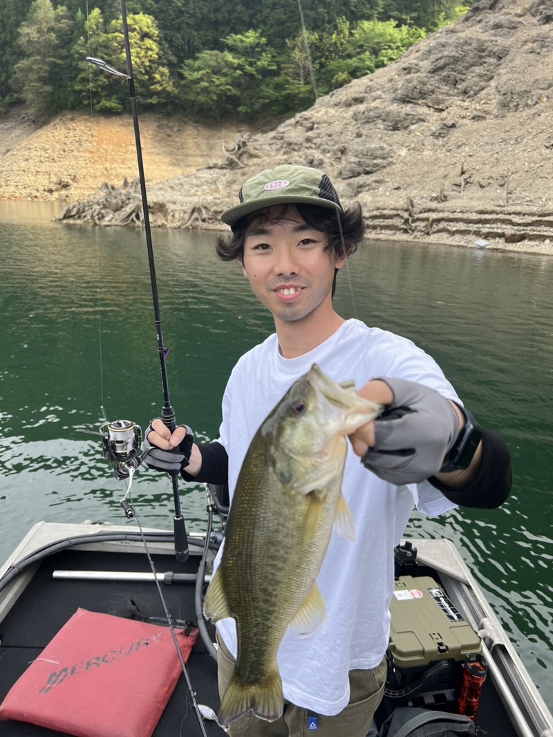 今年初池原ダム!