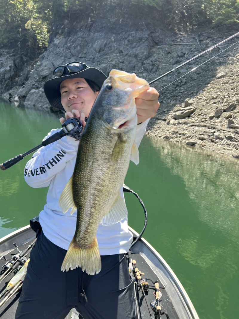 今年初池原ダム!