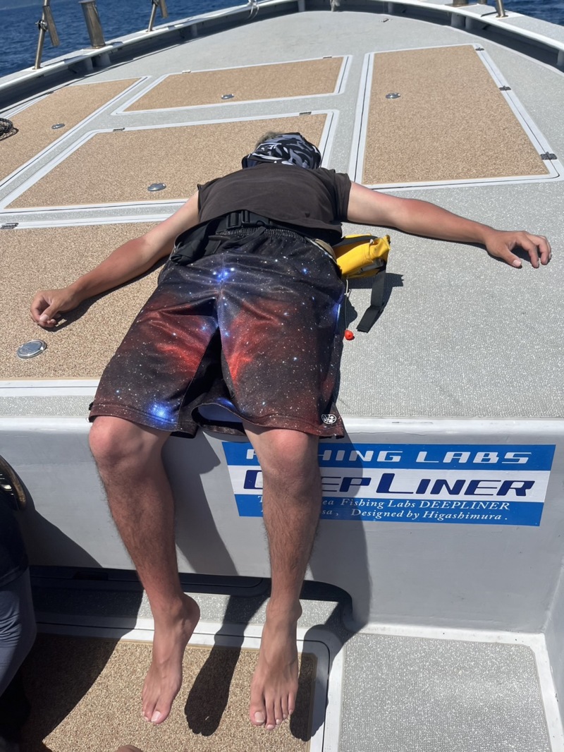 ディープライナー釣行