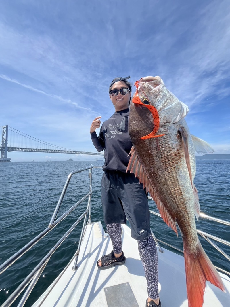 淡路島・イザナミでタイラバ!真鯛釣果